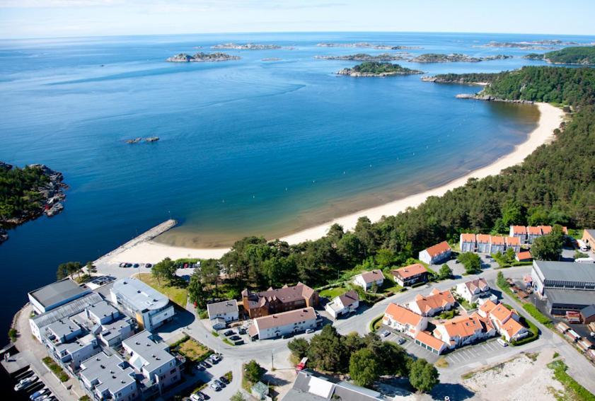 Sjøsanden Ferietun Mandal Exterior foto